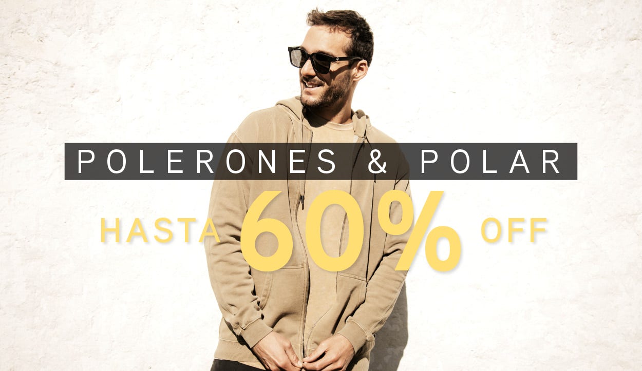 Polerones y polar Hombre y Mujer Kivul hasta 60% de descuento Hasta 60% de descuento en polar y polerones de Hombre y Mujer en Kivul