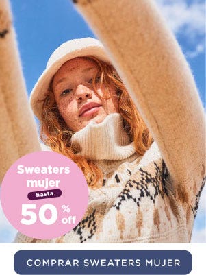 Ofertas sweaters mujer